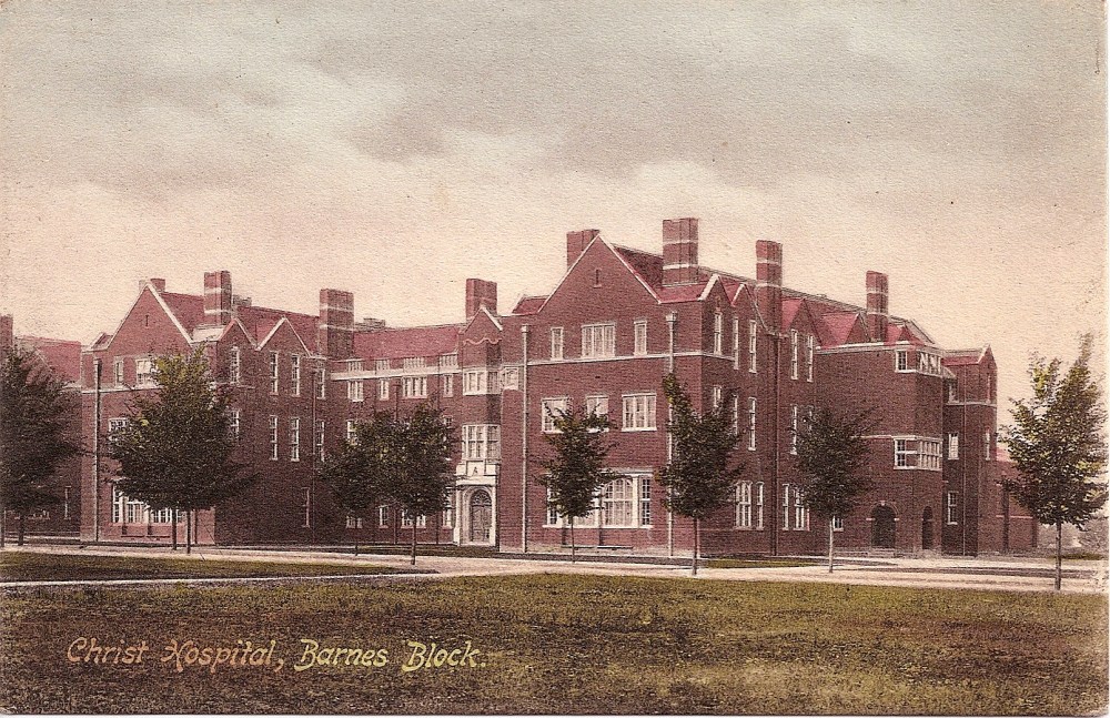 Christ’s Hospital School in Horsham, West Sussex (Barnes Block). Albert Victor Cawley
