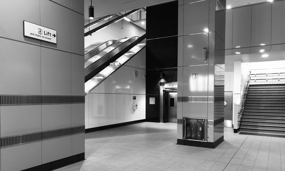 New Waterloo & City line entrance, Bank station. © thenewwiperstimes.com