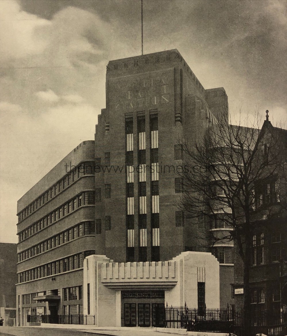 The 'Art Deco' Victoria Coach Station (V.C.S.) by Wallis Gilbert & Partners.