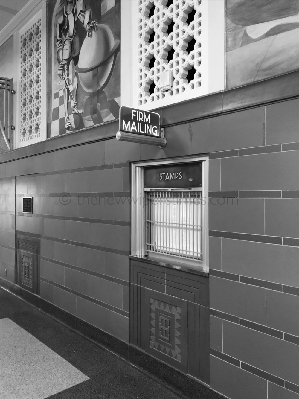 The ‘Rincon Annex’, 101-199 Mission Street, San Francisco CA. The United States Post Office Building Art Deco Gilbert Stanley Underwood Streamline Moderne Anton Refregier The History of California