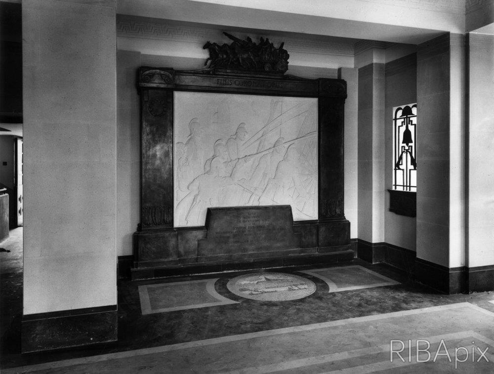 ‘Lambeth Fire Station’, 8 Albert Embankment, London S.E.1 London Fire Brigade L.F.B LFB Edwin Paul Wheeler London County Council Art Deco Streamline Moderne 
