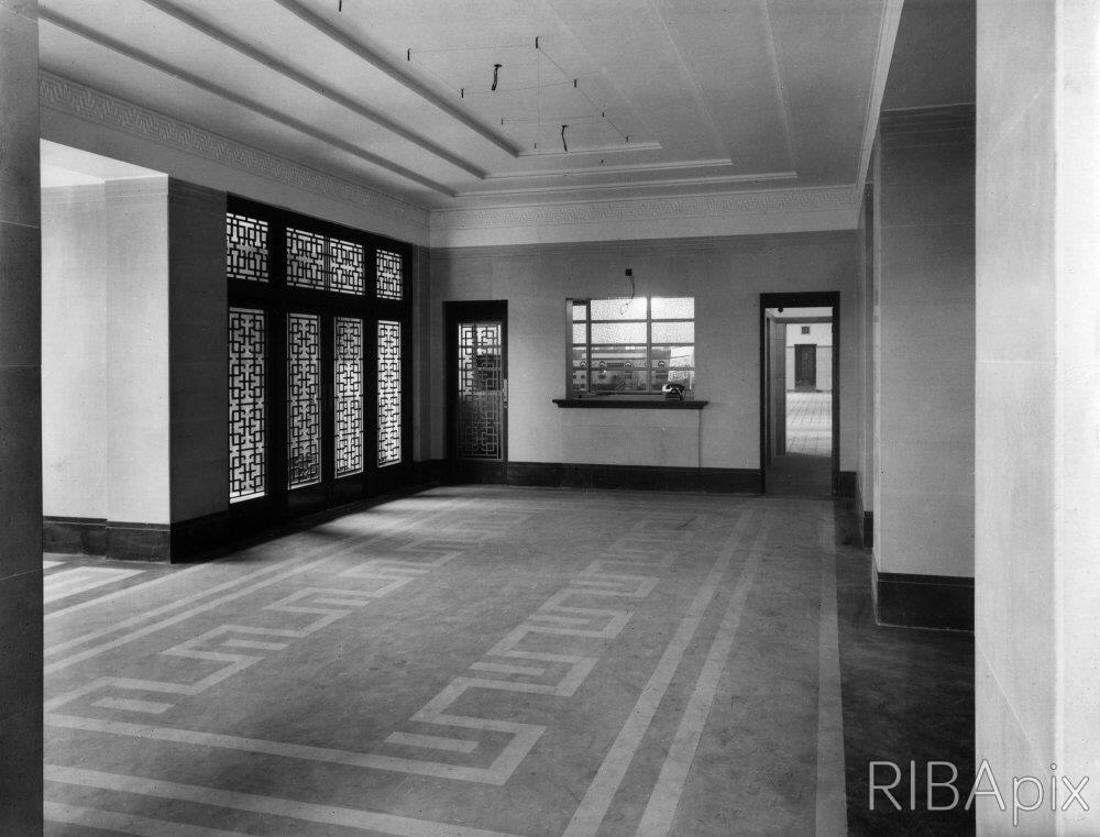 ‘Lambeth Fire Station’, 8 Albert Embankment, London S.E.1 London Fire Brigade L.F.B LFB Edwin Paul Wheeler London County Council Art Deco Streamline Moderne 
