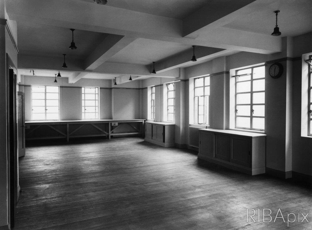 ‘Lambeth Fire Station’, 8 Albert Embankment, London S.E.1 London Fire Brigade L.F.B LFB Edwin Paul Wheeler London County Council Art Deco Streamline Moderne 
