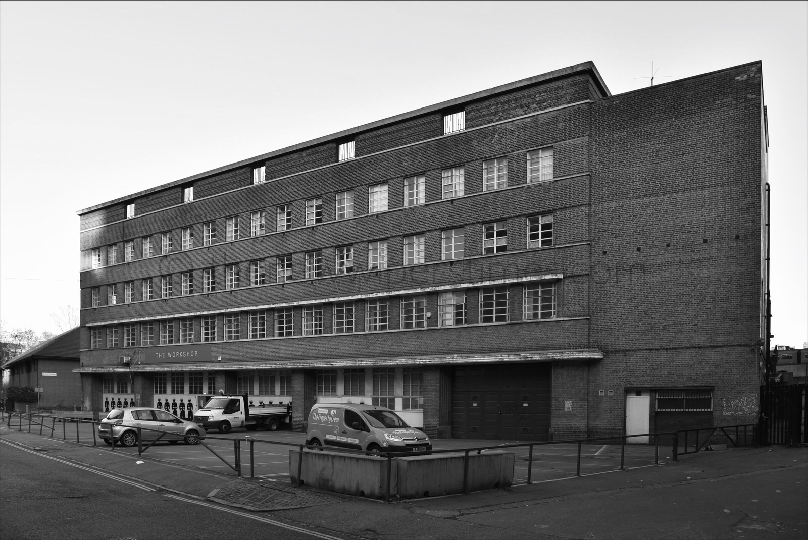 ‘Lambeth Fire Station’, 8 Albert Embankment, London S.E.1 London Fire Brigade L.F.B LFB Edwin Paul Wheeler London County Council Art Deco Streamline Moderne 
