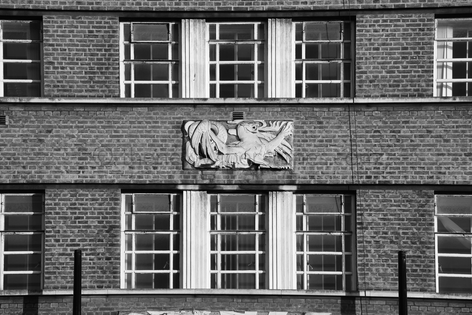 ‘Lambeth Fire Station’, 8 Albert Embankment, London S.E.1 London Fire Brigade L.F.B LFB Edwin Paul Wheeler London County Council Art Deco Streamline Moderne 

