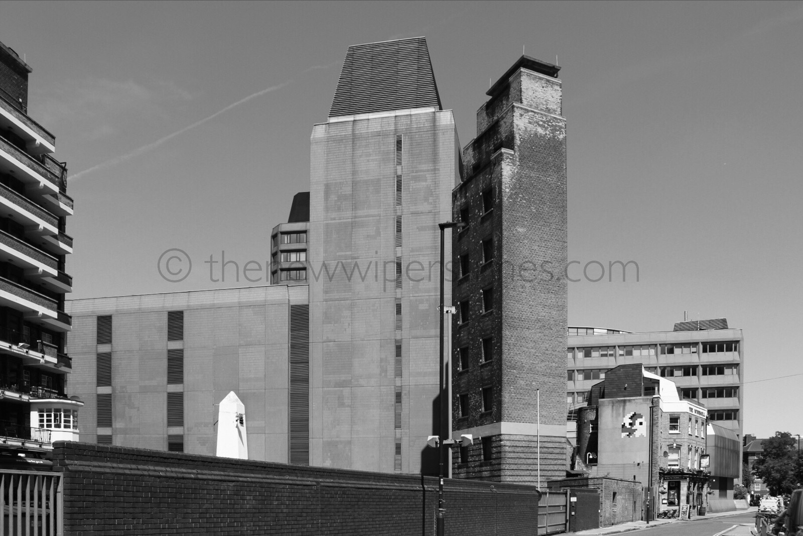 ‘Lambeth Fire Station’, 8 Albert Embankment, London S.E.1 London Fire Brigade L.F.B LFB Edwin Paul Wheeler London County Council Art Deco Streamline Moderne 
