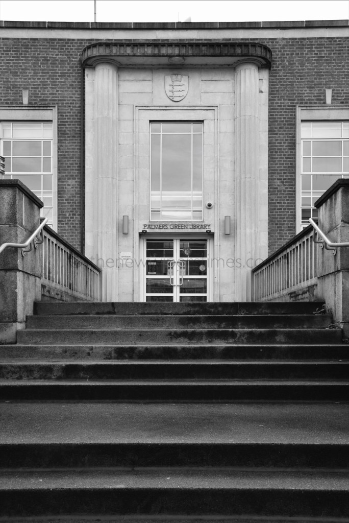 Palmers Green Library Southgate Enfield London Broomfield Road Green Lanes Art Deco Building J.T.W Peat Architect Interwar  