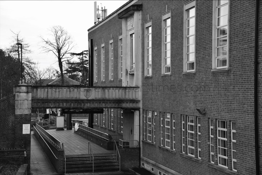Palmers Green Library Southgate Enfield London Broomfield Road Green Lanes Art Deco Building J.T.W Peat Architect Interwar  