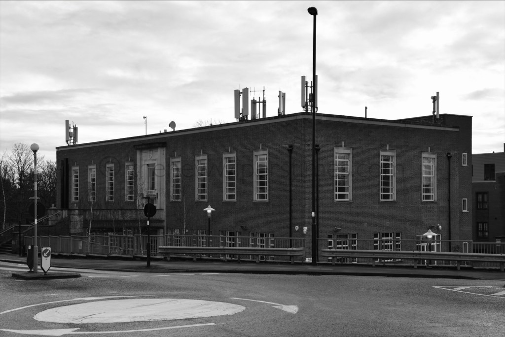 Palmers Green Library Southgate Enfield London Broomfield Road Green Lanes Art Deco Building J.T.W Peat Architect Interwar  