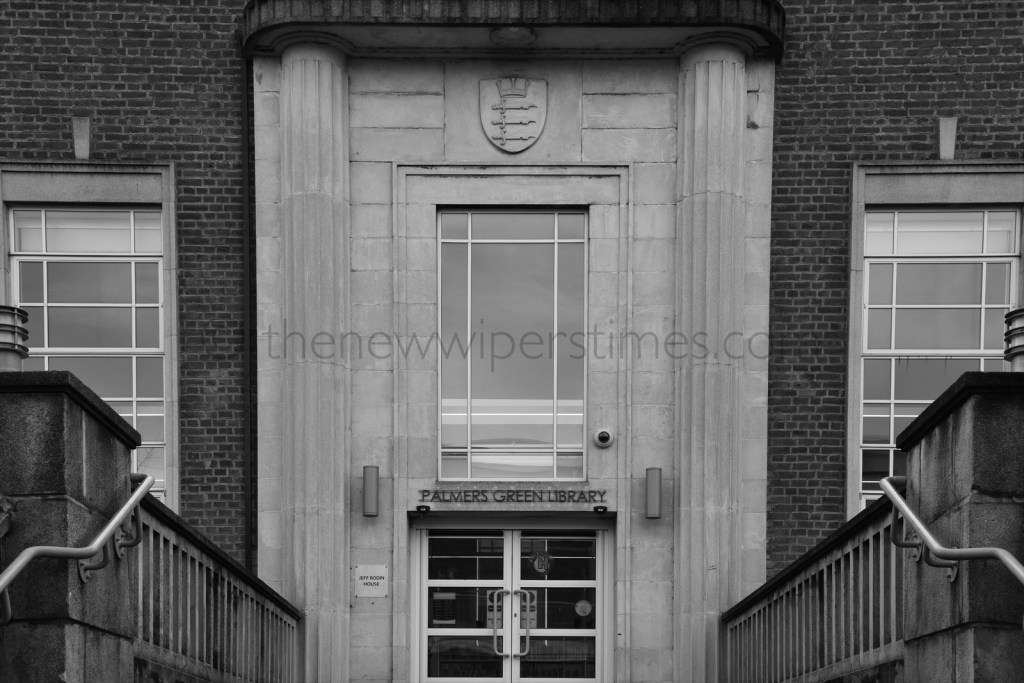 Palmers Green Library Southgate Enfield London Broomfield Road Green Lanes Art Deco Building J.T.W Peat Architect Interwar  